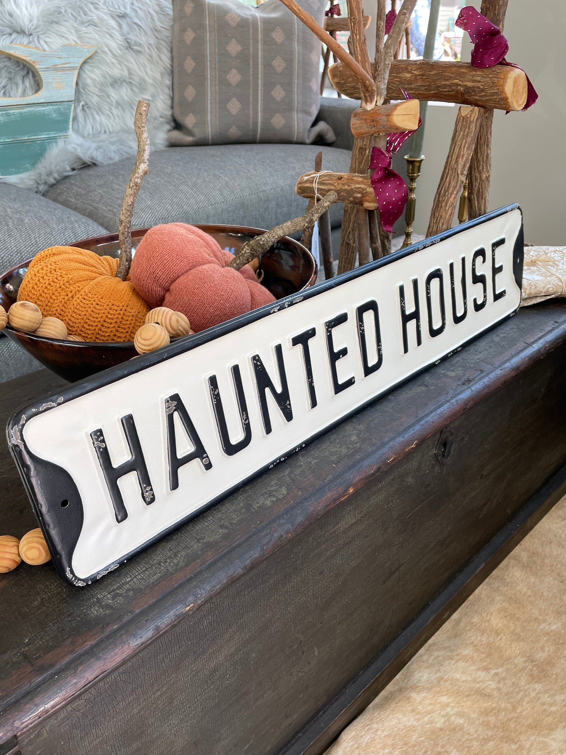 Haunted House Sign - HOME