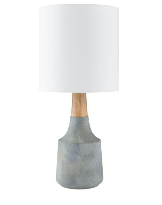 Gray Table Lamp - HOME