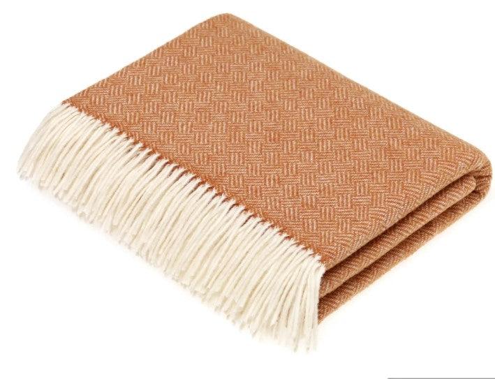 Parquet Lambswool Throw - HOME