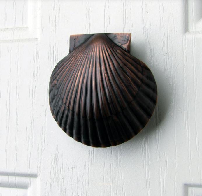 Scallop Door Knocker - HOME