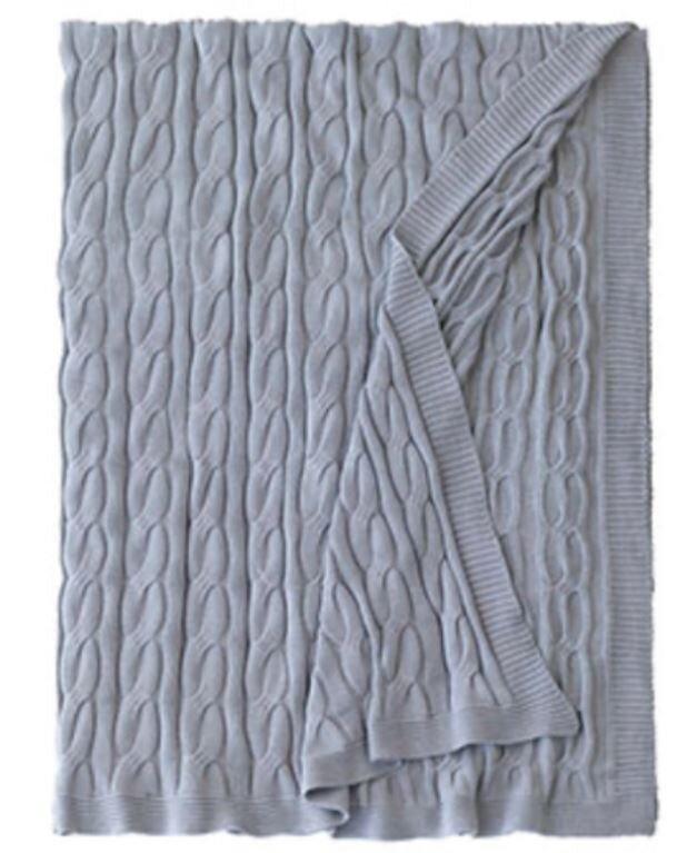 Cableknit Throw - HOME