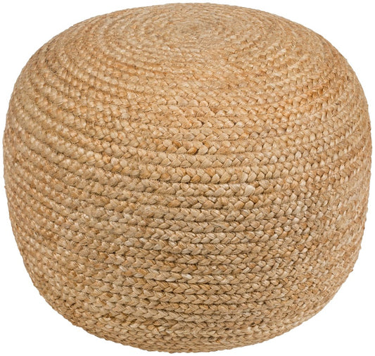 This Tropics Ottoman will add a touch of boho charm to any decor space. Delicately woven from Jute, Polybeads, and Jute in India, this piece promises to be both durable and stylish.